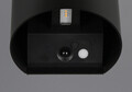 Aplica de perete pentru exterior Genie, RL NOW, 14x12x10 cm, 1W, 2x SMD, plastic, negru mat