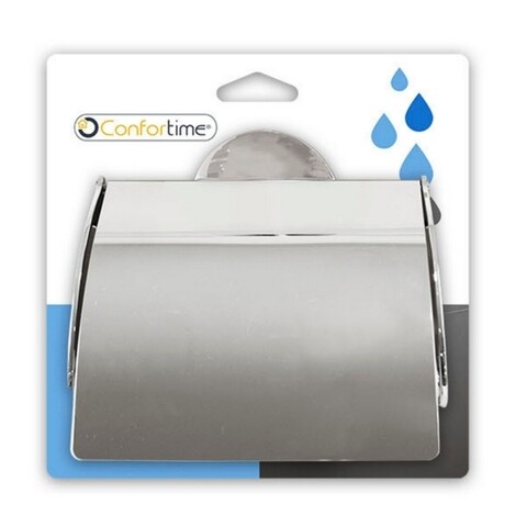 Suport pentru hartie igienica confortime, 13x11x9.5 cm, metal