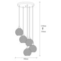 Candelabru, Opviq, Smoked - 032, E27, 60 W, metal/sticla