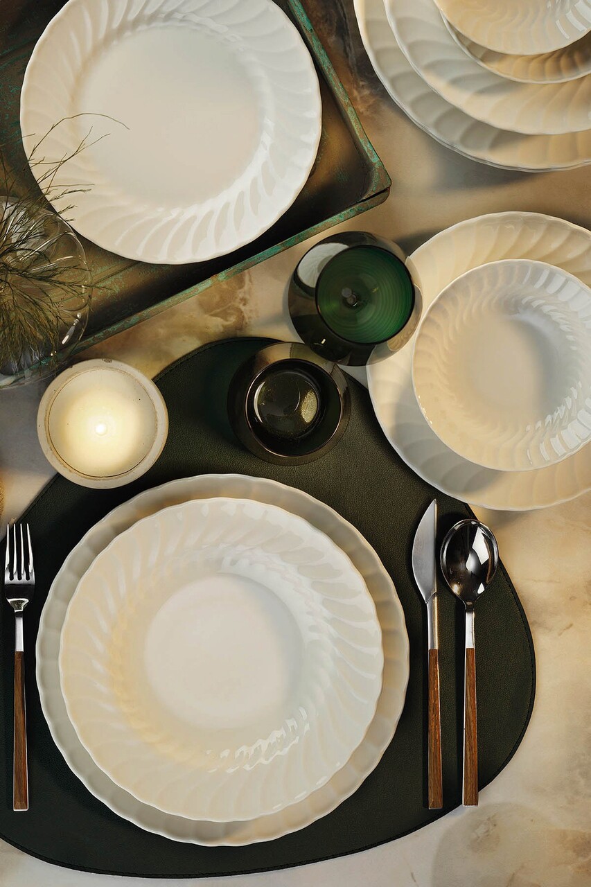 Serviciu de masa 24 piese BNLY24Y200, Kutahya Porselen, portelan, multicolor - 1 | YEO