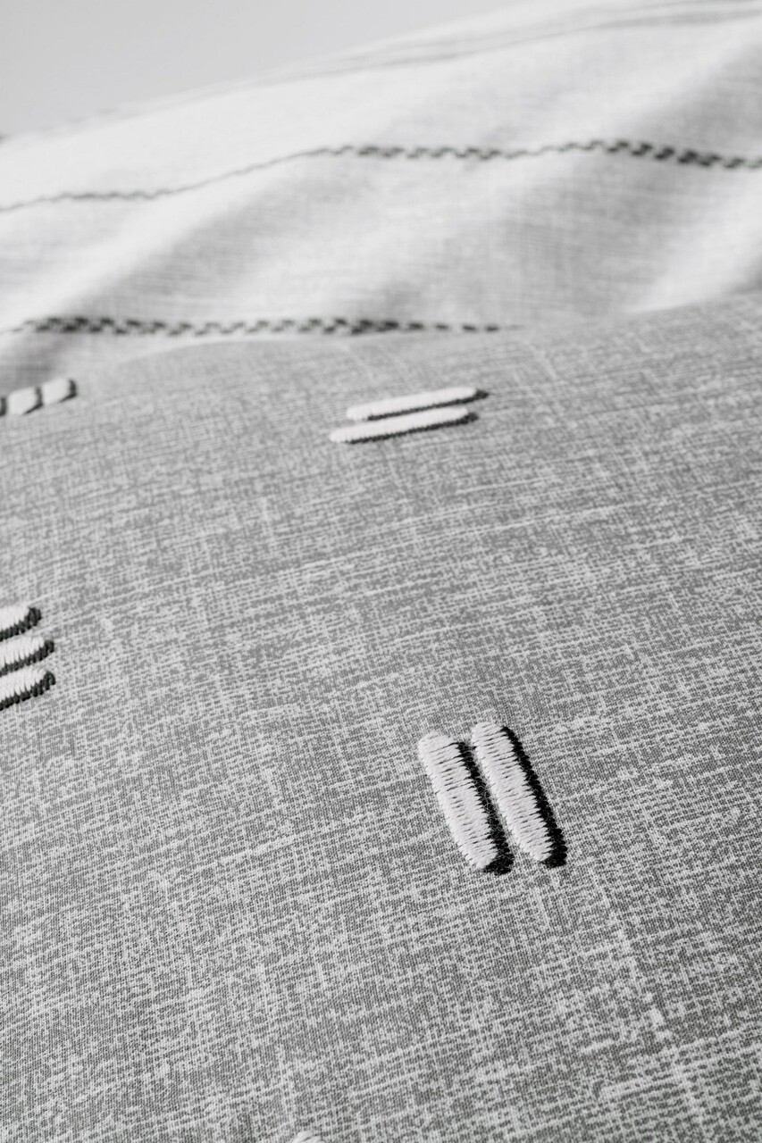 Lenjerie de pat dubla, Patara - Grey, Cotton Box, Bumbac Ranforce