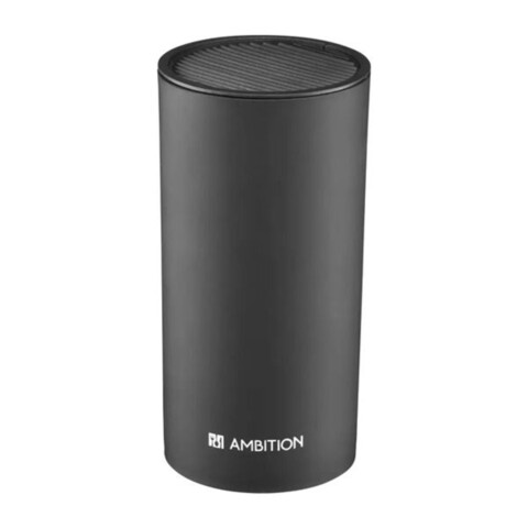 Suport cutite universal base, ambition, 10.5x22.5 cm, plastic, negru