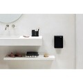 Cos de rufe, Brabantia, Bo Small, 4 L, 17.2x20x27.2 cm, otel, negru mat