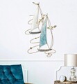 Decoratiune de perete Vela Color, Mauro Ferretti, 51.4 x 87 cm, fier, multicolor