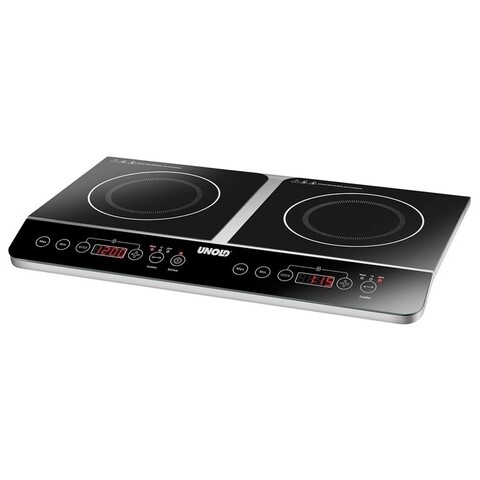 Plita dubla cu inductie, Unold, 60.2 x 35.5 cm, 3500 W
