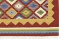 Covor Kilim, Kilim Classic K-14 Red, Baketo, 100% lana Noua Zeelanda, lucrat manual, 75x125 cm