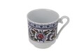 Set 6 cesti + 6 farfurii, Kutahya Porselen, GZ12KT601860, 50 ml, portelan, multicolor