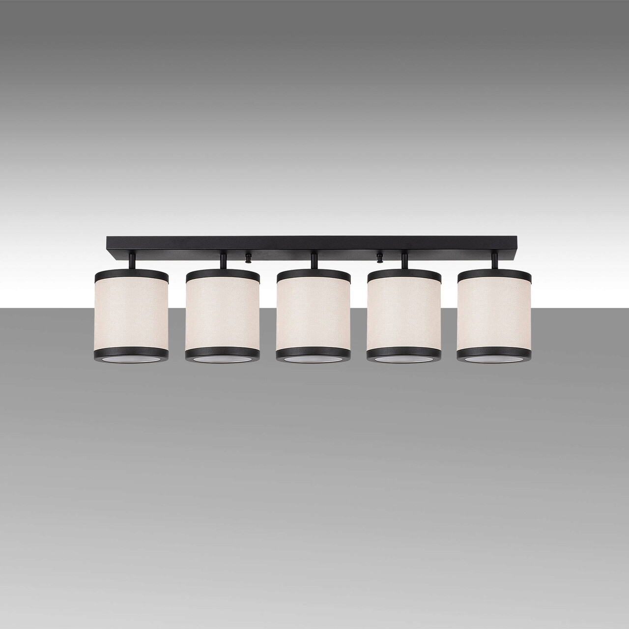 Lustra, Fulgor, 942FLG1640, Metal, Alb/Negru - 2 | YEO