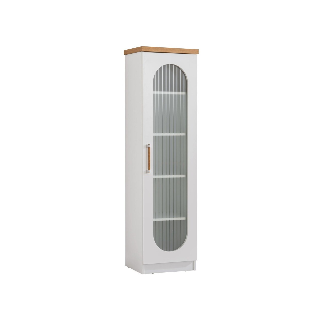 Corp biblioteca, Hanah Home, Vita, 47x171x38 cm, PAL, Alb - view 3