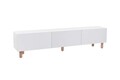 Comoda TV, Odessa, Alvin, 180x42x31.4 cm, Alb