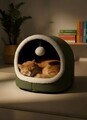 Pat pentru pisici, Paws & Whiskers, Alaska STD, Poliester, Verde