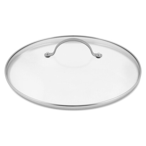 Capac, greenpan, universal, 28 cm Ø, sticla securizata/inox
