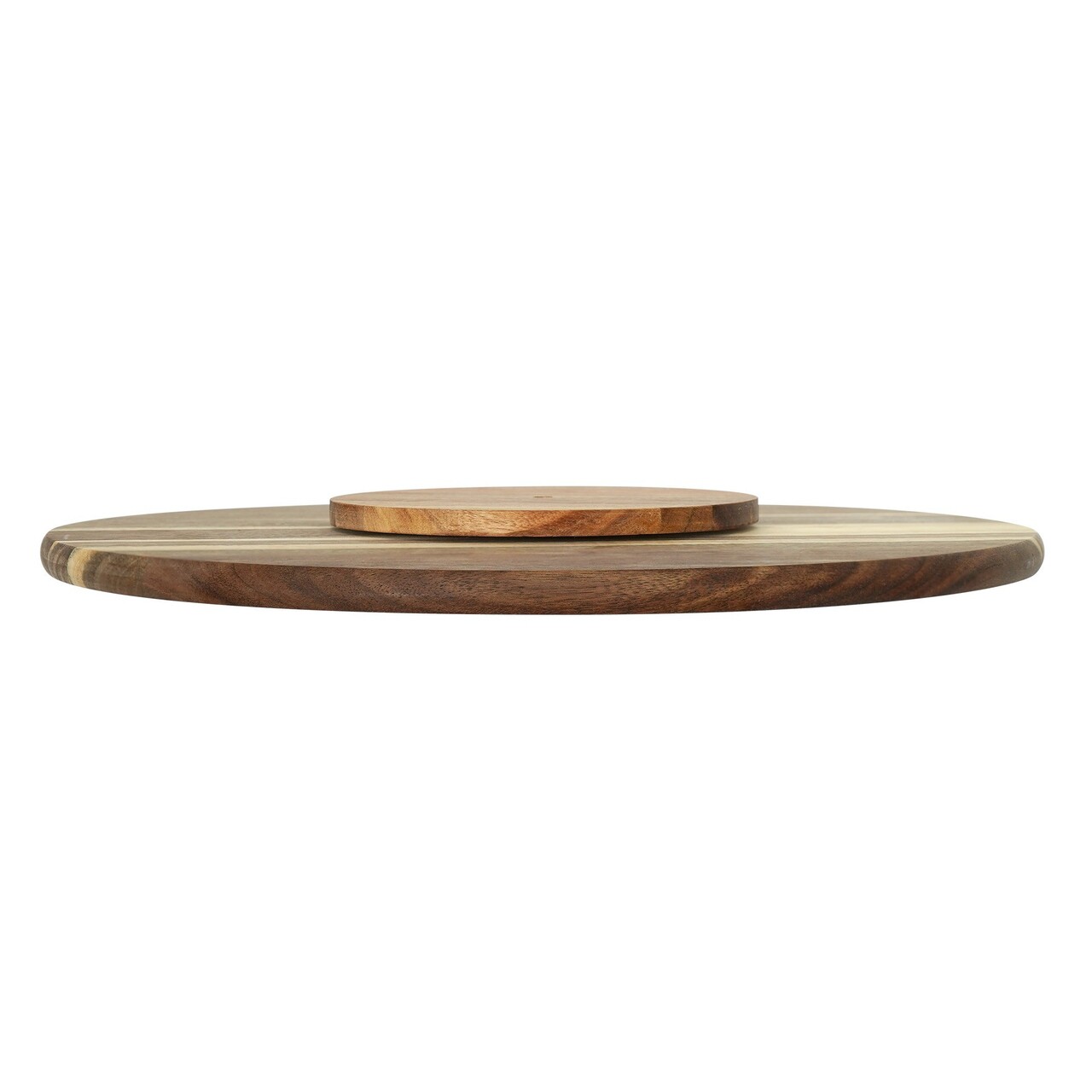 Platou rotativ, 40,5 cm, din lemn de acacia - Zokura - imagine 4
