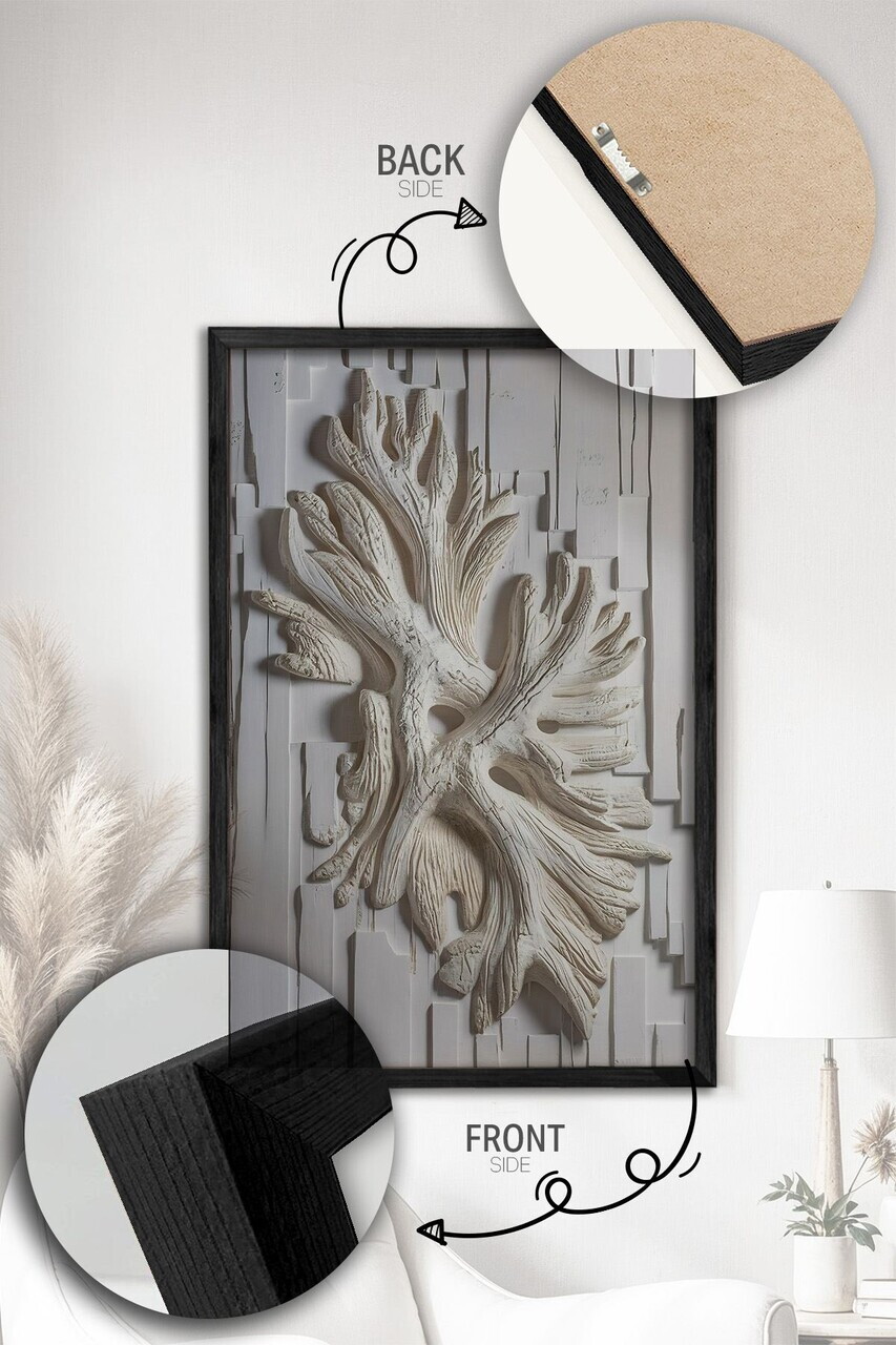 Tablou decorativ, Artnewclsyh59-3348, Lemn masiv, MDF, Multicolor - view 4