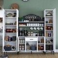 Dulap multifunctional, Rani, JE150, 220x198 cm, PAL, Alb