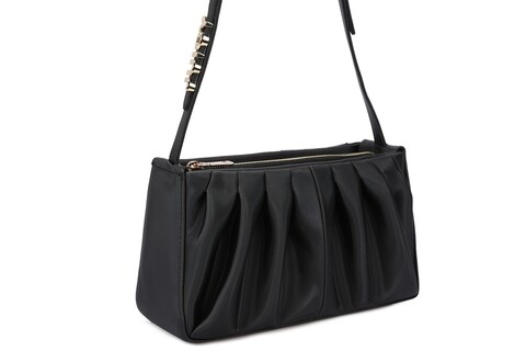 Geanta juicy couture 139, 27x10x15 cm, piele ecologica, negru