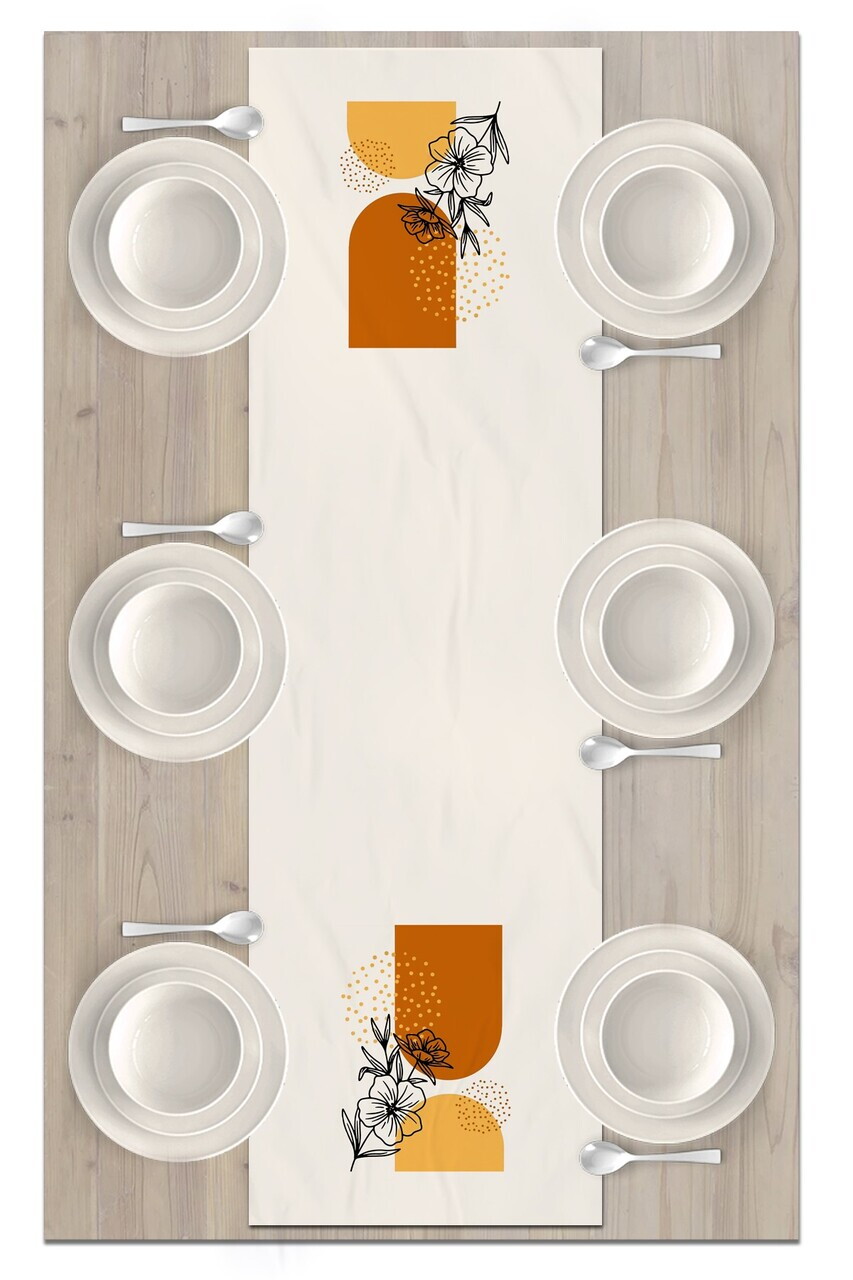 Traversa de masa, Artrunmin-51, 40x135 cm, Poliester, Multicolor — imaginea 2