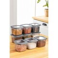 Set recipiente depozitare, Hermia, 964FRM1193, PLASTIC, Antracit