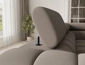 Coltar extensibil dreapta 3 locuri ELTAP, RT-18SO, Fectory, 346x205x93 cm, lemn/poliester, bej inchis
