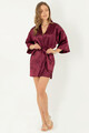 Halat de casa, 995MRE1170 - M/L, Miorre, Poliester, Rosu claret