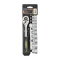 Trusa cu scule Heinner, 12 piese CR-V 3/8