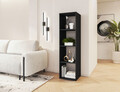 Raft de perete ELTAP, Figgi, 30x38x147 cm, PAL/PVC, negru