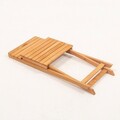 Set mobilier de gradina 3 piese, Meya Dekor, My001A, Lemn de fag, Natural / Crema