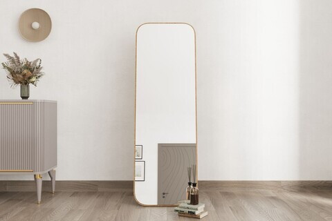 Oglinda Cheval, Hanah Home, Adel, 60x160x2.2 cm, Natural