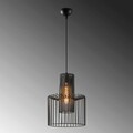 Lustra, Tatum, 584TTM1308, Metal, Negru