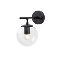 Aplica de perete, Fulgor, 942FLG2150, Metal, Negru