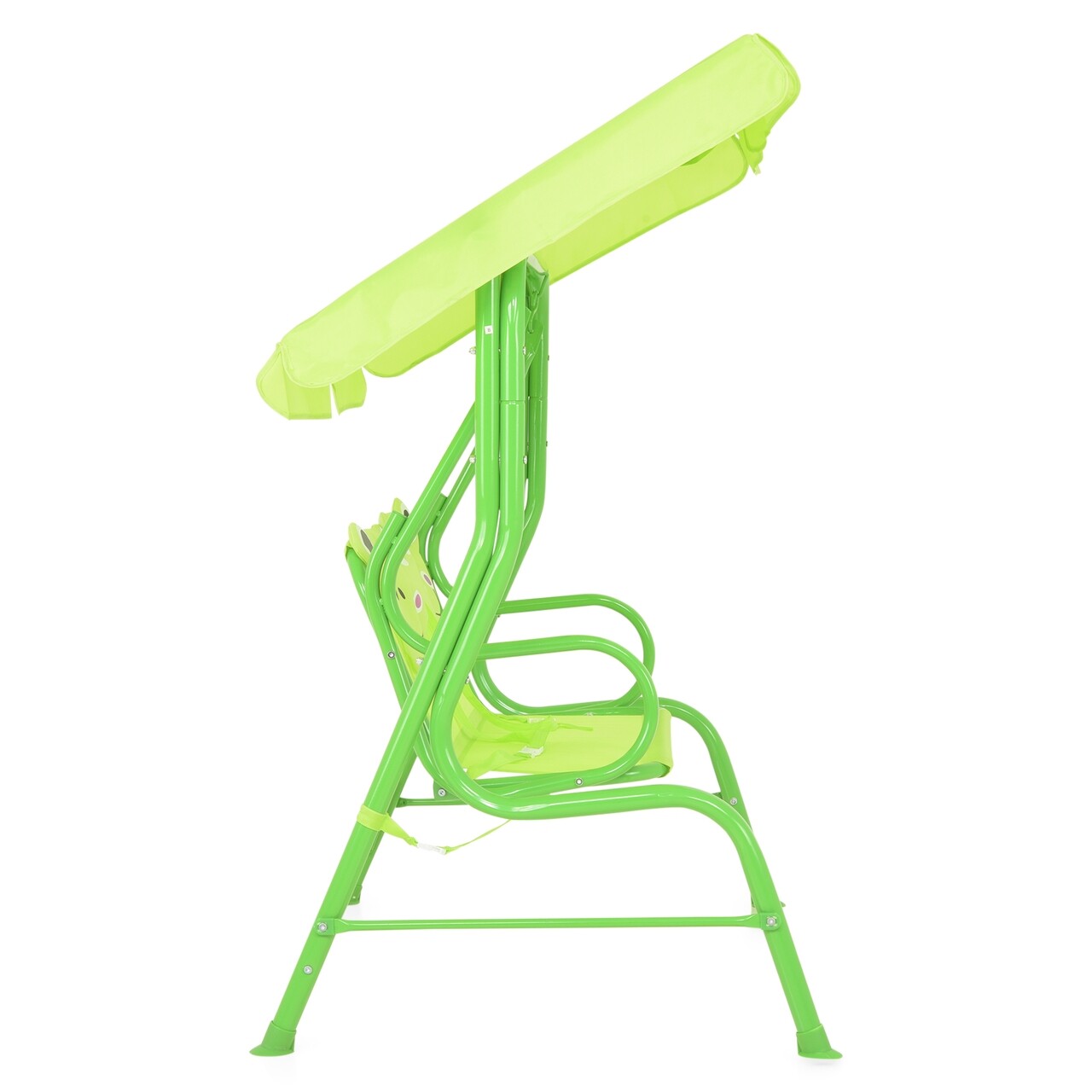 Leagan pentru copii, Frog, 115 x 75 x 110 cm, verde - imagine 7
