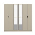 Dulap pentru haine, Hanah Home, Lorin, 214x210x52 cm, Beirut