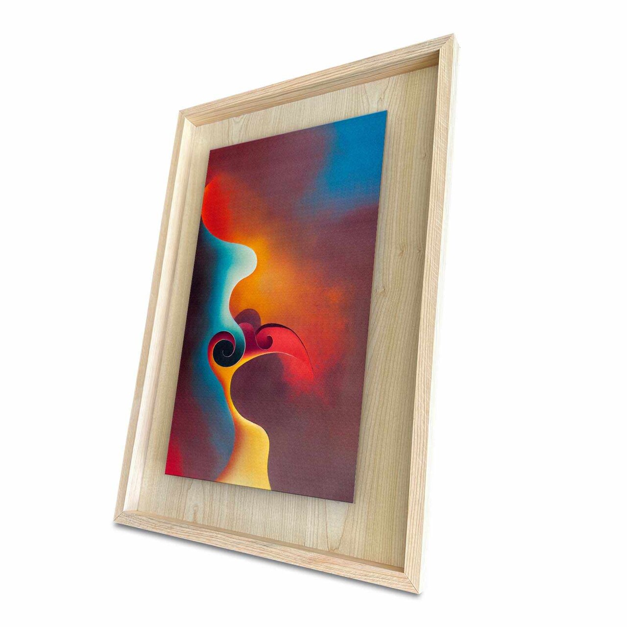 Tablou decorativ, Ahsakca, Fundal: 100% MDF de arțar (grosime: 2,7 mm) Vopsea: 100% MDF (grosime: 5 mm), Multicolor - view 4