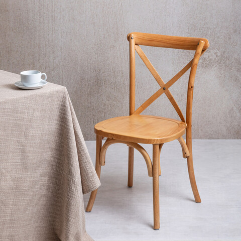Scaun Loseli, Homla, 52x48x88 cm, lemn, natur