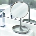 Oglinda cosmetica Cade, iDesign, 16.5x11.5x25.5 cm, pozitie reglabila