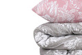 Lenjerie de pat pentru o persoana (FR), Madam Lili - Grey, Pearl Home, Bumbac Ranforce