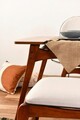 Set Masa si Scaune, Vow Chair, Touch (2S-1B), Lemn de carpen, Maro/Crem