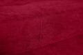 Canapea extensibila Genoa Rosu, 230x97x78 cm, cu lada de depozitare