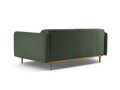 Canapea 3 locuri, Noomi-215, Micadoni Home, 196x94x75 cm, tesatura structurata chenille, verde moss