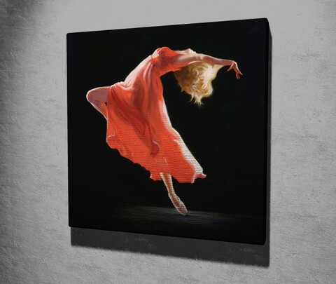 Tablou decorativ, kc261, canvas, lemn, multicolor