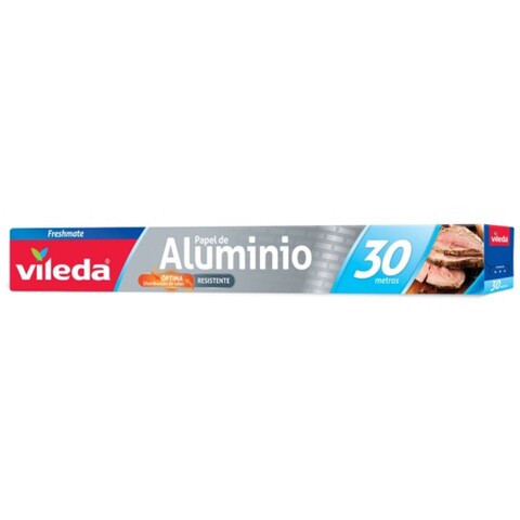Folie aluminiu, vileda, freshmate 151845, 30 m