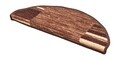 Covor scari Phoenix Semirotund, Decorino, 23x64 cm, poliamida, maro