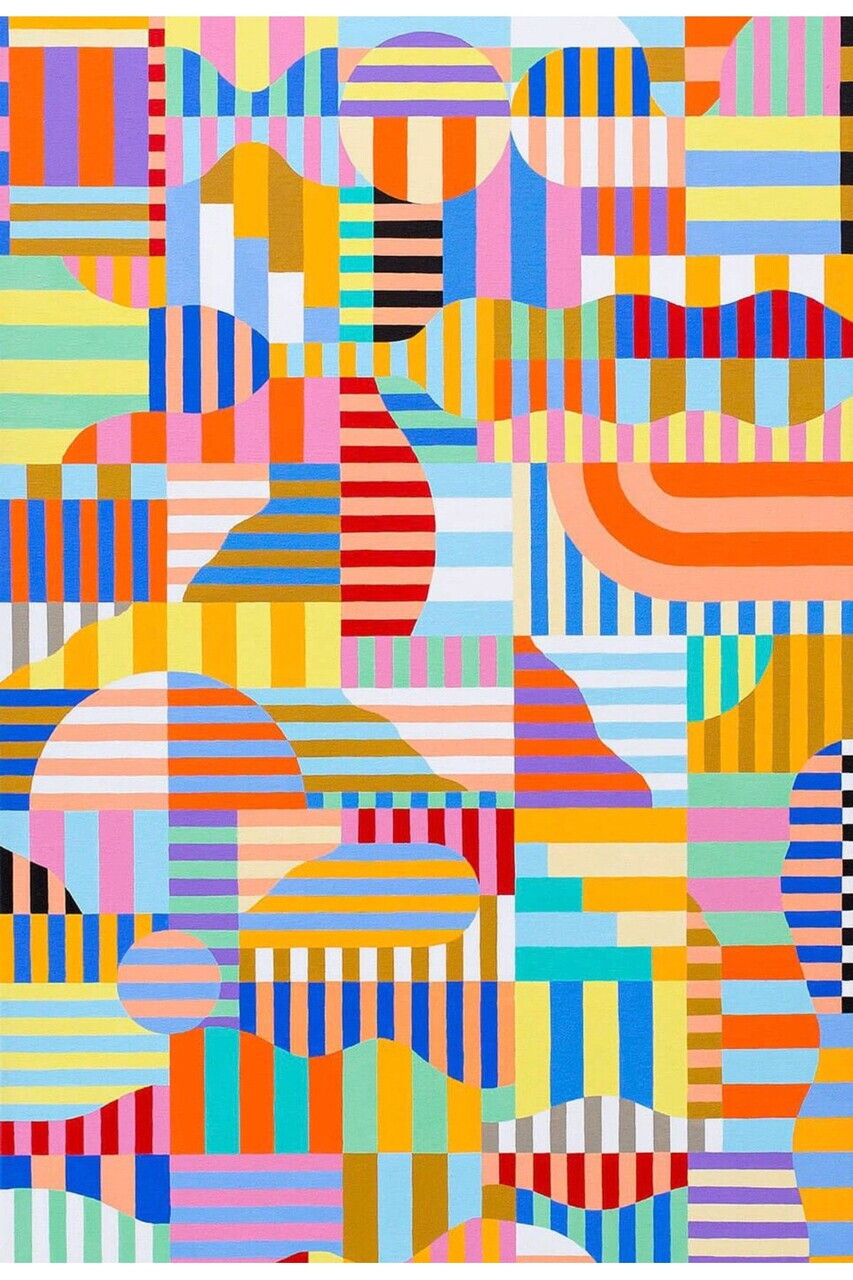 Covor, DC-2003-09, 80x200 cm, Poliester, Multicolor — imaginea 2