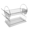 Scurgator de vase Fabian, Versa, 42.5 x 23.5 x 36 cm, fier/polipropilena, alb