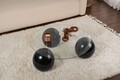 Masuta de cafea, Nordure, Miro, Negru/Transparent