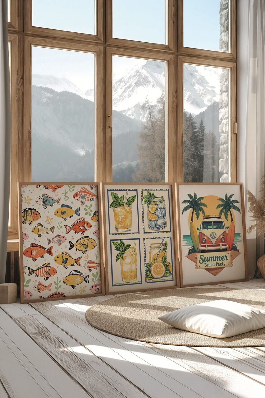 Set de pictură decorativă, Ç-300843, Sticla PVC, Multicolor — imaginea 2