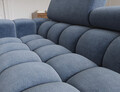Coltar extensibil dreapta 3 locuri ELTAP, RT-40AU, Felro, 285x181x93 cm, lemn/poliester, albastru