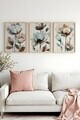 Tablou decorativ, Huhu478, MDF, Lemn masiv (Grosime: 2,5 cm, Multicolor