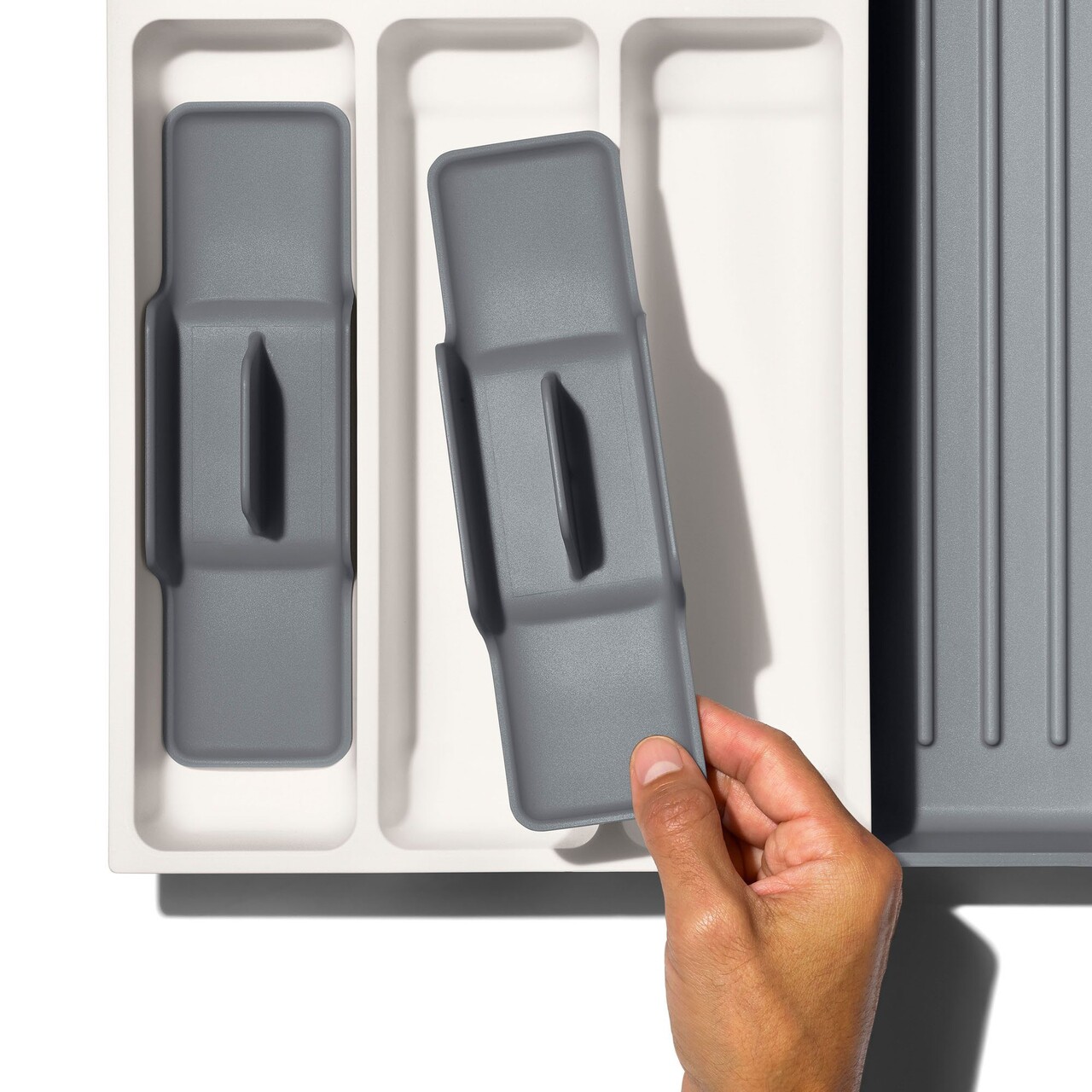 Organizator extensibil pentru sertar, plastic, 25-45,9 cm, "Good Grips" - OXO - imagine 8