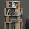 Corp biblioteca, Comforty, Box, 84x160x30 cm, Stejar deschis